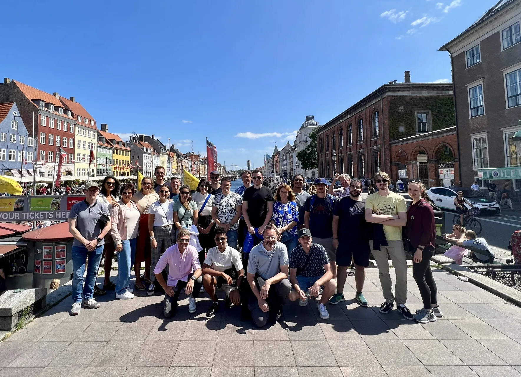 paricon team at Copenhagen harbour